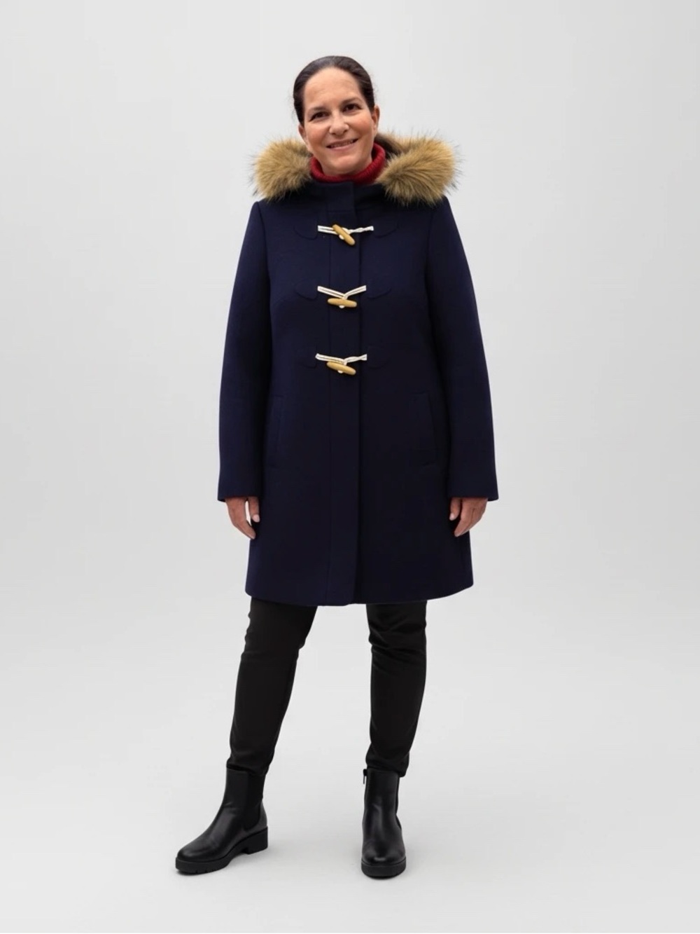 Boden heavy pea coat US 10 Navy
